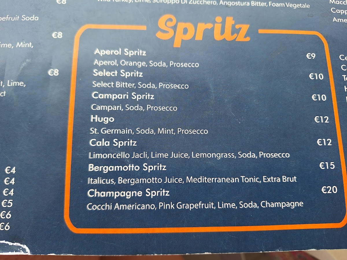 Menu Ristorante A’Cala-4