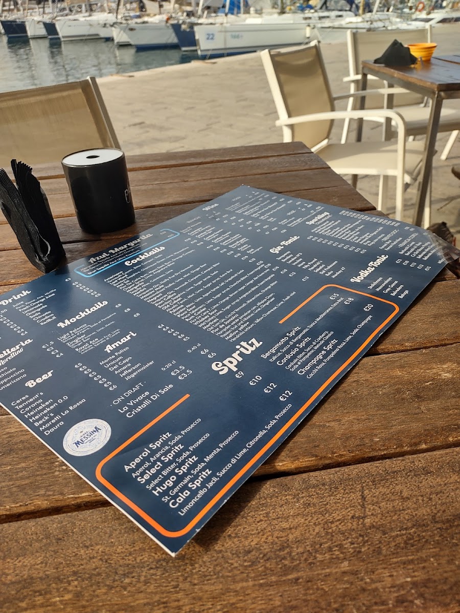 Menu Ristorante A’Cala-7